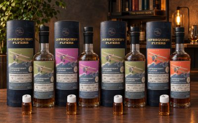 Smagning af whiskyer fra aftapperen The Alistair Walker Whisky Company